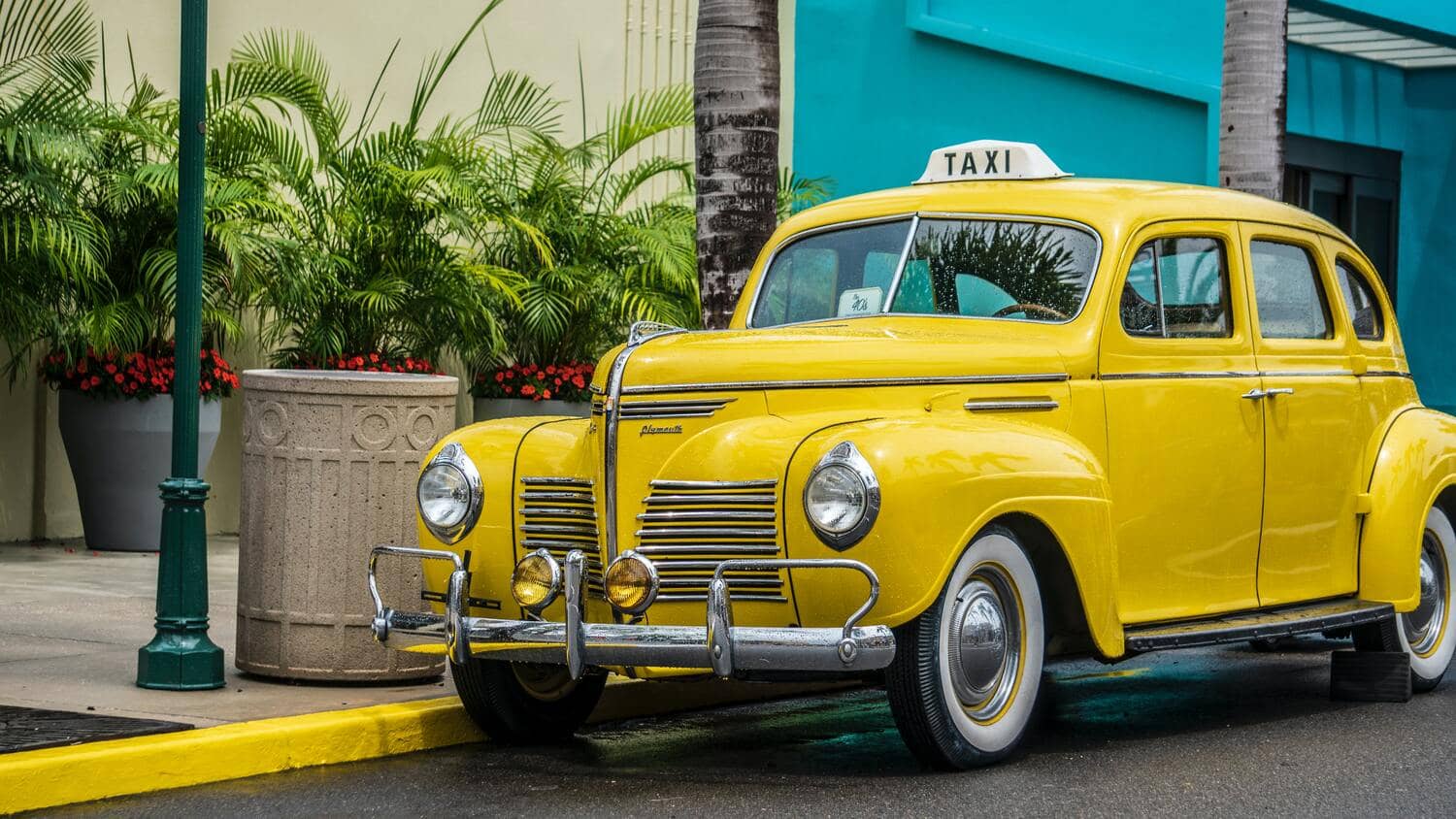 Taxi antiguo